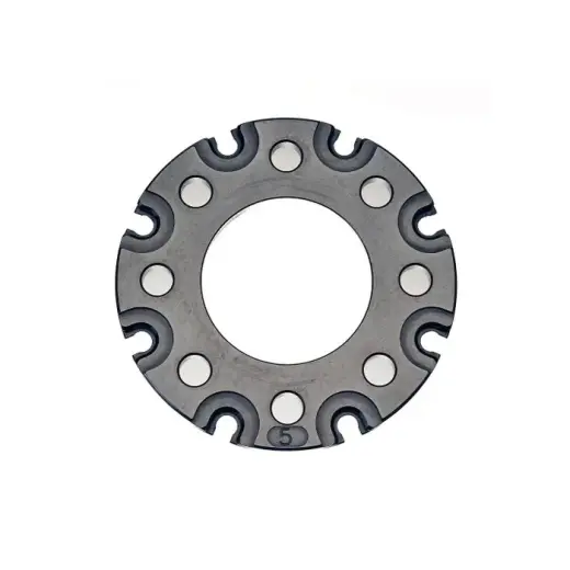 Samostatný shellplate č.1 pro přebíjecí lis Dillon Precision RL1100 / Super 1050. Určeno pro ráže .45 GAP, .45 ACP, .22-250 Rem, 6,5 Creedmore, .308 Win, .308 Carbide
